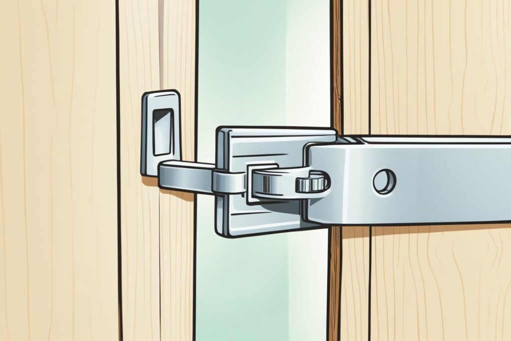 cabinet door latch