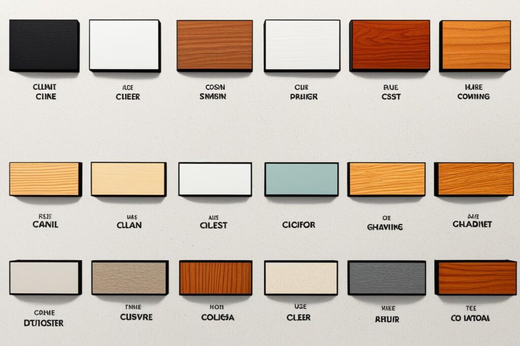 cabinet materials