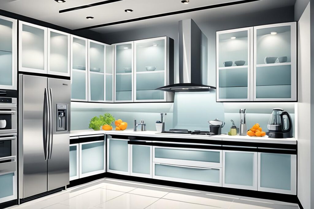 glass cabinet door styles