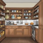 how to arrange kitchen cabinets