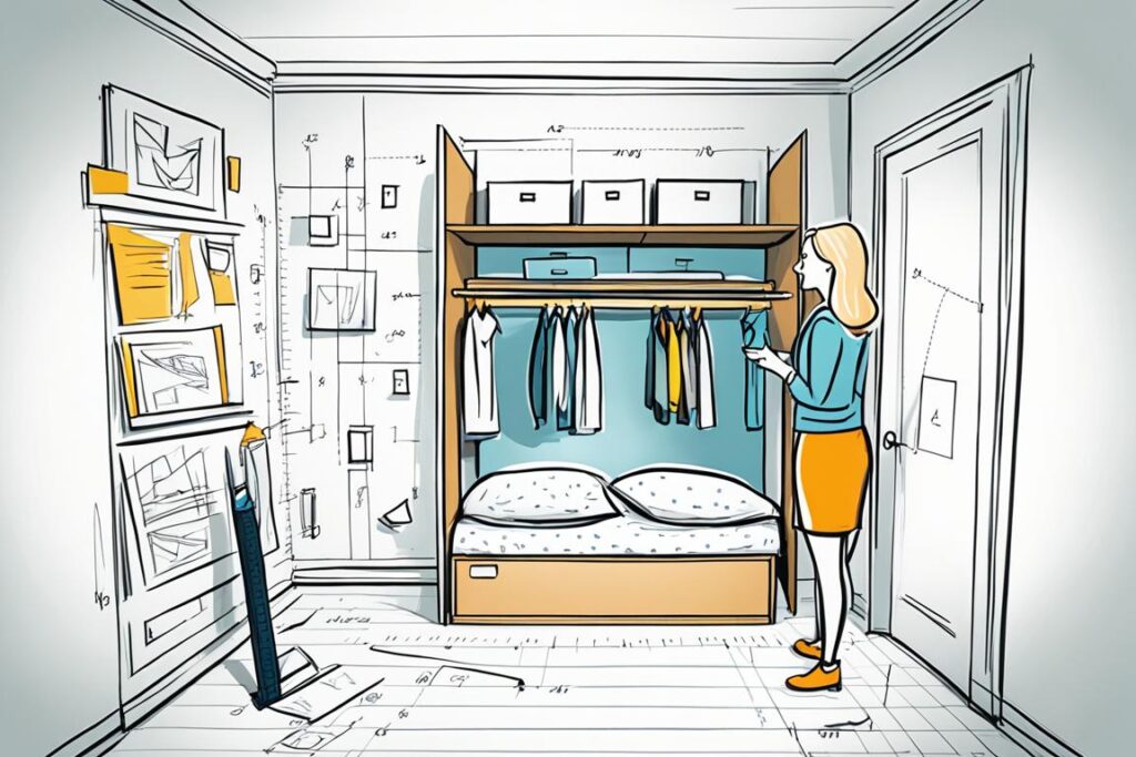 how to design a wardrobe for bedroom