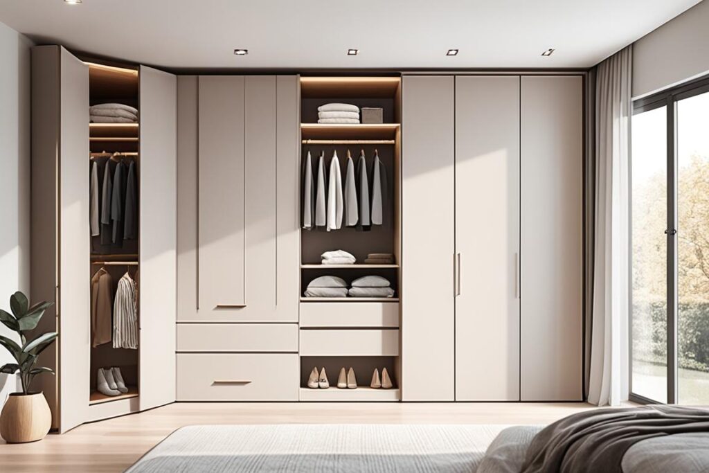 how to design a wardrobe for bedroom