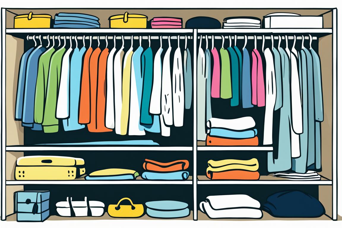 how to manage clothes in wardrobe