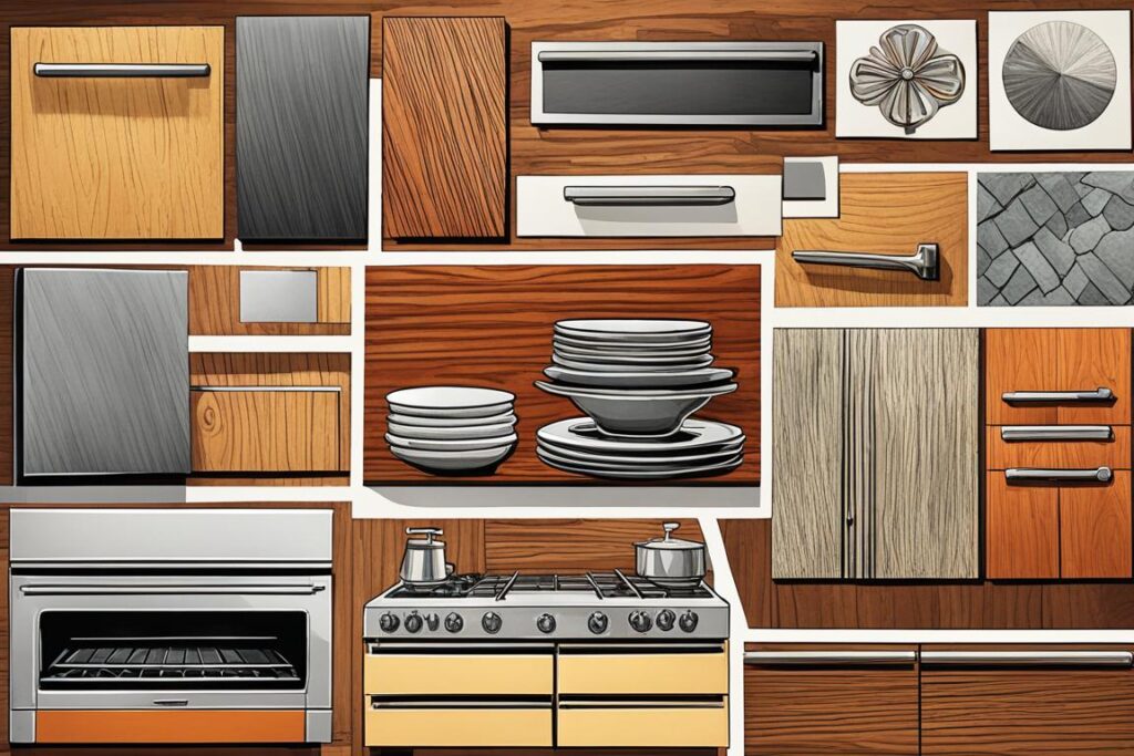 kitchen cabinet materials