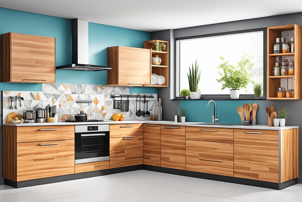 modular kitchen components